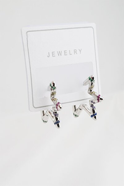 By Zeyna Aksesuar Kadın Altın Kaplama Yıldız Figürlü Küpe