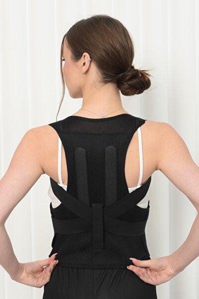 SAUNA SUIT Duruş Düzeltici Kamburluk Önleyici Bel Sırt Omuz Destekleyici Dik ...