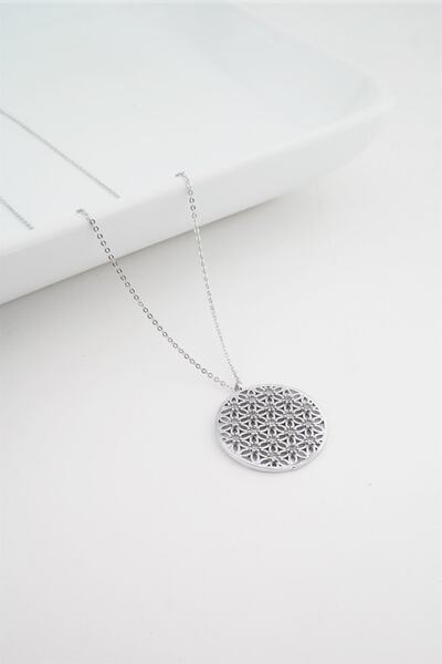 By Zeyna Aksesuar Kadın Telkari Zirkon Taşlı Kolye