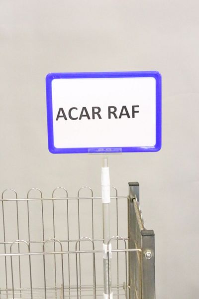 Acar Raf Product Promotion Frame Plastic And Spring Price Tag A5 Frame Blue