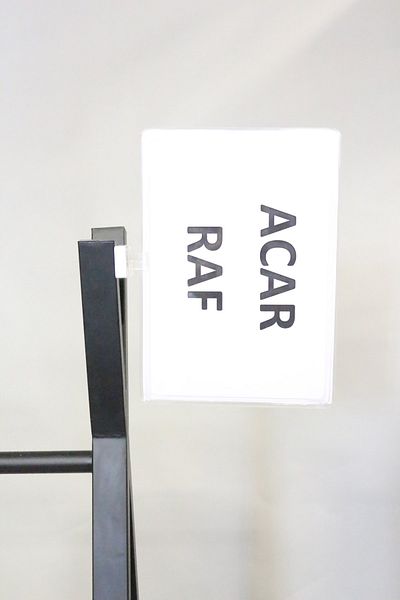 Acar Raf Πλαίσιο προώθησης προϊόντος Πλαστικό και μαγνητικό Ετικέτα τιμής Πλαίσιο Α4 Διαφανές