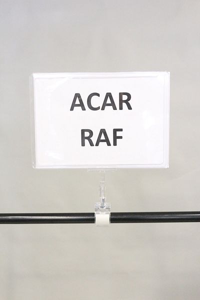 Acar Raf Product Promotion Frame Plastic And Latch Price Tag A4 Frame Transparent