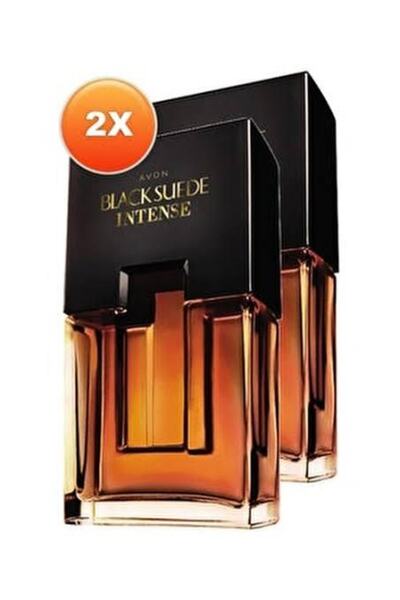 AVON Black Suede Intense Erkek Parfüm Edt 75 Ml Ikili Set