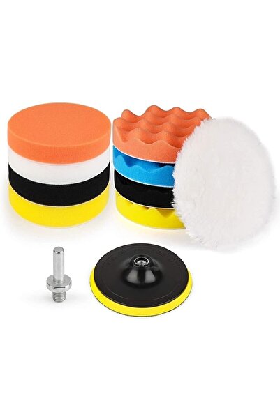 Genel Markalar Oto Araç Araba Pasta Cila Polisaj Süngeri Keçesi Pedi 115 Mm P...