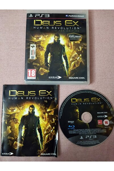 Square Enix Deus Ex Human Revolution - Limited Edition Ps3 Oyunu