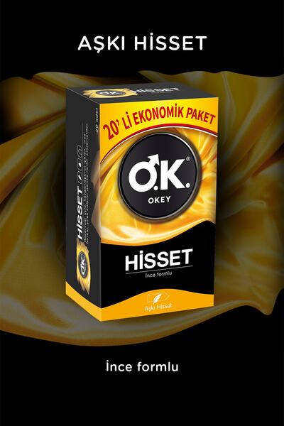 Okey Hisset Ekonomik 40'lı Prezervatif