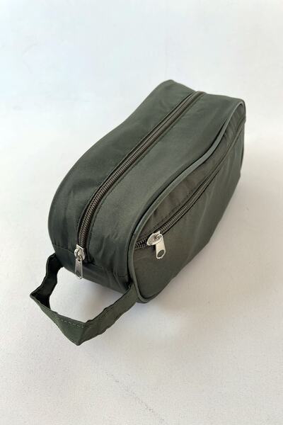 chantacim Khaki Makeup Bag