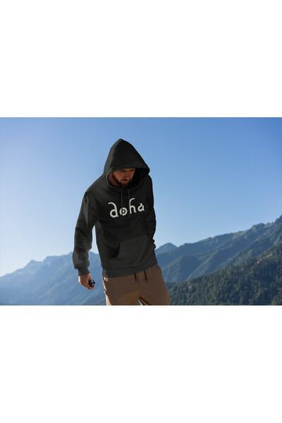 Adrift Chulchan Shop Doha Біла худі-светр з ручним принтом