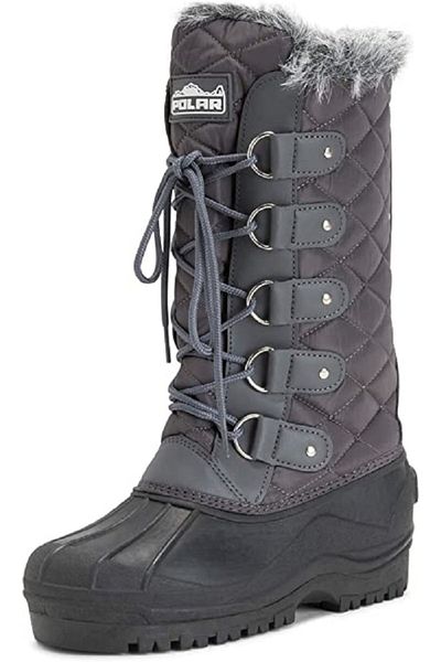POLAR Women's Long Quilted Snow Tactical Mountain Waterproof