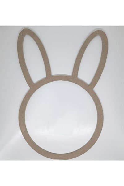 DMahşap طوق أذن أرنب 30×22 سم