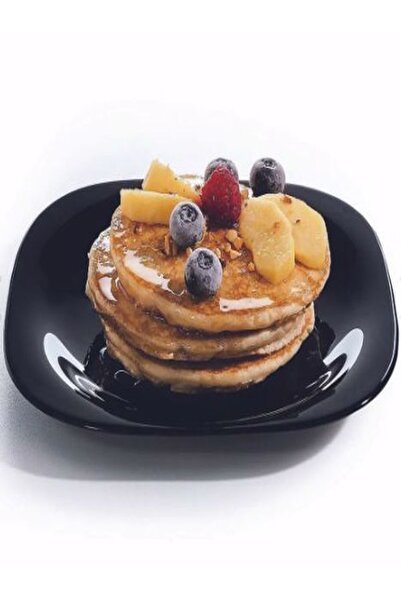 Luxmi Lard Luminarc France Carine Tamperli Siyah Tatlı Tabağı 19 Cm 6'lı