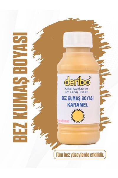 deribo Bez Ve Kumaş Ayakkabı Boyası, Ayakkabı Bakım. 100ml. Sünger Hediyeli.