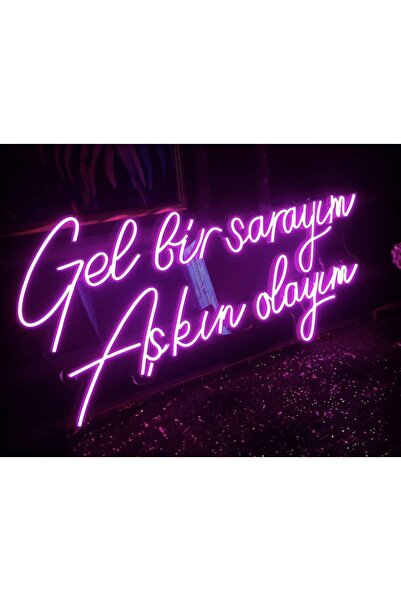 esma reklam Aşkın Olayım Neon Yazı