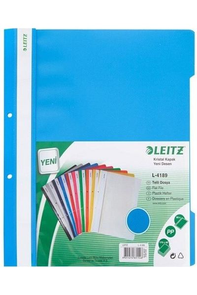 Leitz Teli File L-4189 A.blue 10 Pieces