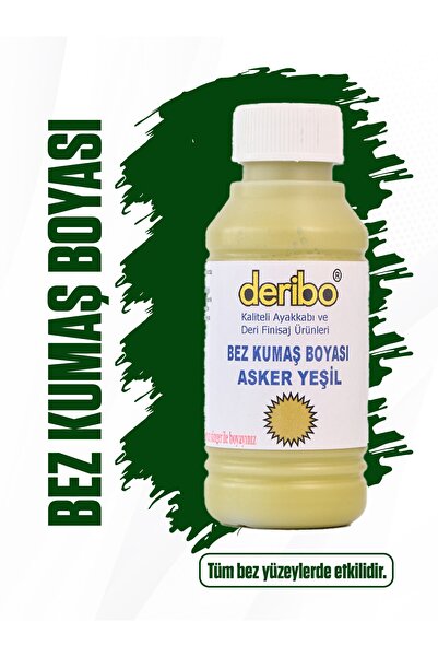 deribo Bez Ve Kumaş Ayakkabı Boyası, Ayakkabı Bakım. 100ml. Sünger Hediyeli.