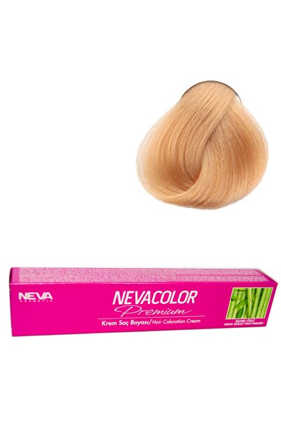 Neva Color Nevacolor Tüp Boya 10.01 Ekstra Doğal Küllü Platin X 2 Adet + Sıvı...