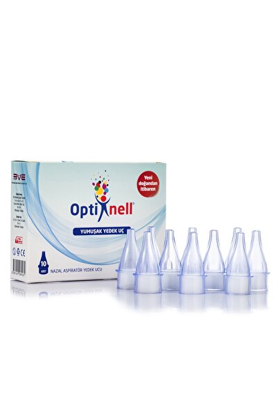 Optinell Bebek Nazal Burun Aspiratör Otribebe Uyumlu Yedek Uç 5 Kutu Skt: 07/2029