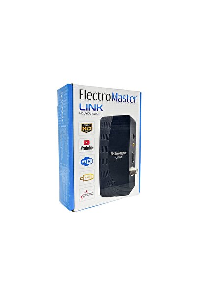 ElectroMaster Electromaster Link Youtube, Wifi Dijital Fhd Uydu Alıcı (resıstor)