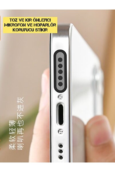 ucuzmi Xiaomi-oppo-huawei-omix Toz Ve Kir Önleyici Mikrofon Ve Hoparlör Anti Toz Önleyici Sticker