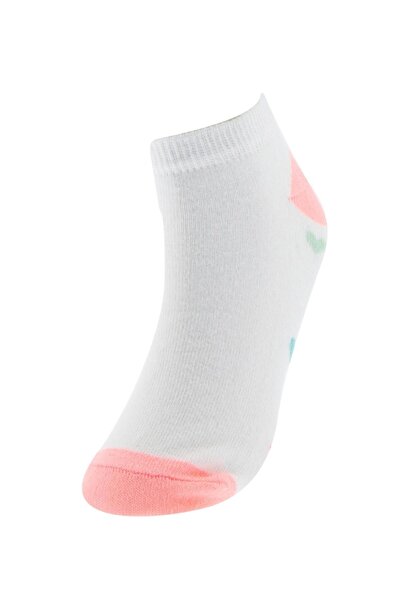 DeFacto Κοριτσίστικες κάλτσες βαμβακερές μποτάκια 5 τεμαχίων