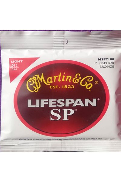 MARTIN & CO Acoustic Guitar String Msp7100 Light
