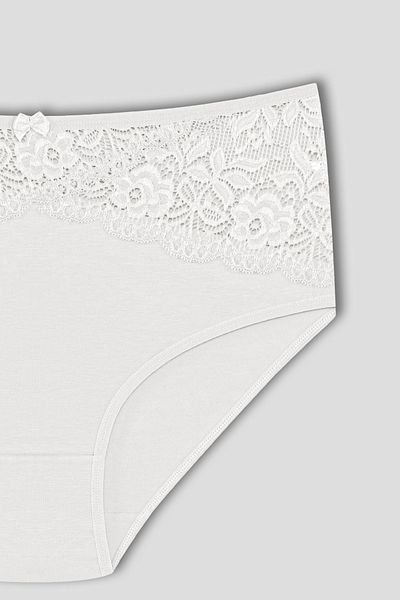 HNX Ecru Reverse V Lace Bato Γυναικεία κιλότα