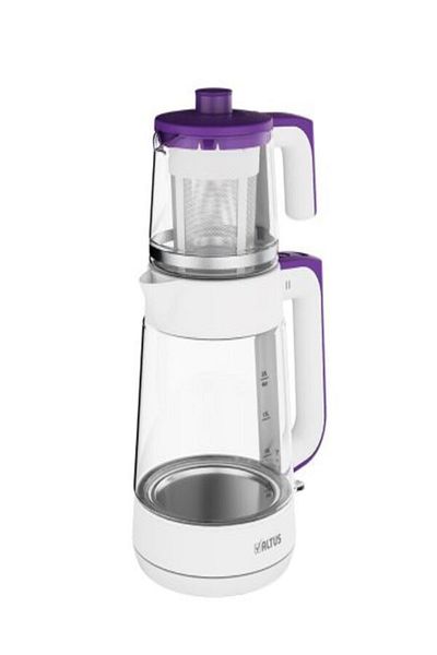 Altus Al 796 B Glass Tea Machine White