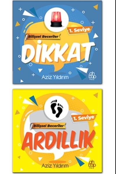 Ahbap Kitap Bilişsel Beceriler Dikkat Ve Ardıllık Seti (2 KİTAP)