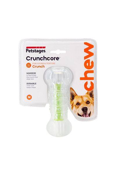 PetStages Crunchcore Bone Dog Chew Toy Dog Toy - Medium - 265