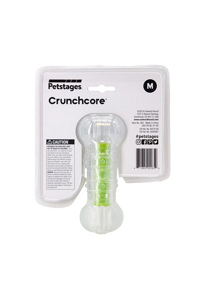 PetStages Crunchcore Bone Dog Chew Toy Dog Toy - Medium - 265