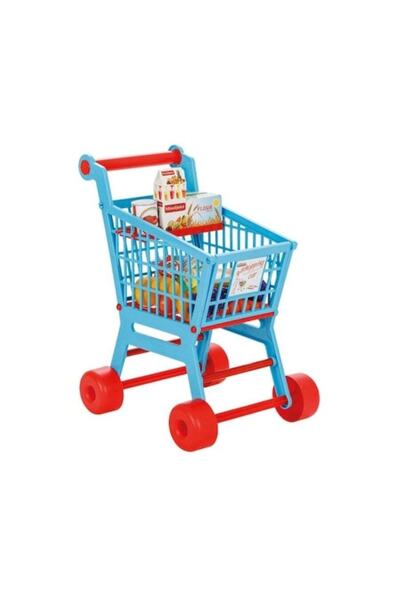 PİLSAN Practical Market Trolley Fruits And Vegetables Blue