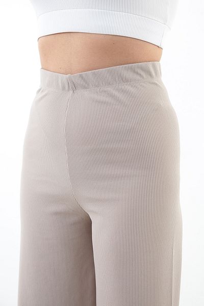 TİGERS S Women's Flared Wide Leg Trousers
