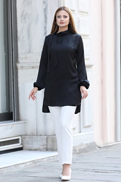 FUVAL MODA Trend Büyük Beden Tesettür Tunik