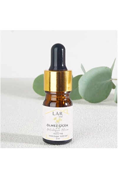 LAR Herbal %100 Doğal&saf Ölmez Çiçek(altınotu Çiçeği Uçucu Yağ-5ml