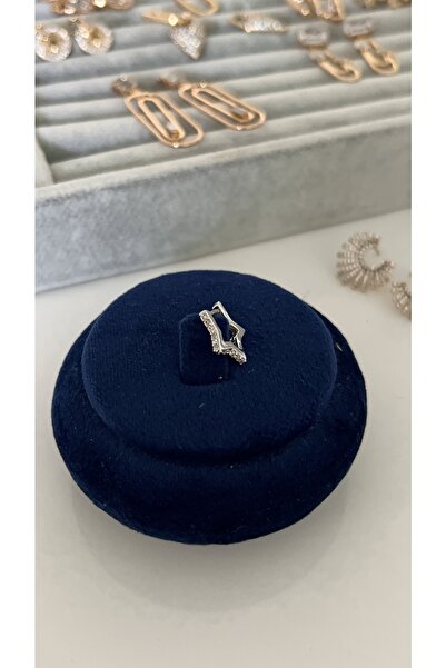 SU PERİSİ TAKI BİJUTERİ Cerrahi Çelik Gümüş Zirkon Taşlı Yıldız Piercing , Tragus