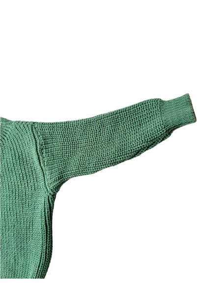 gogo bici Flexible Knitwear Sweater Crew Neck Oversize Unisex Baby Kids 1-5 Years