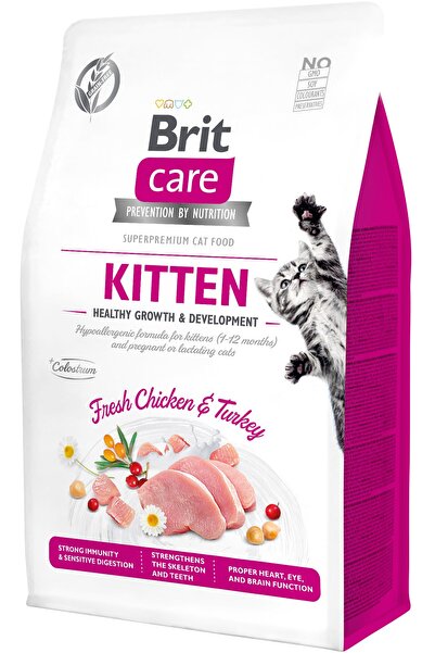 Brit Care Tahılsız Kitten 7kg Yavru Kedi Maması Kümes Hayvanlı Grain Free Fresh Chicken