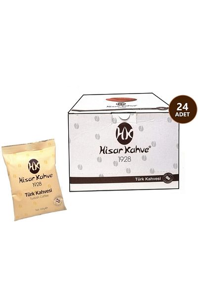 Hisar Turkish Coffee 100Gr*24Pcs