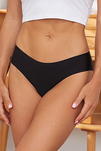 Yenicici Lazer Kesim Dikişsiz Likralı Külot 3lü Paket Set Iz Yapmayan Kilot