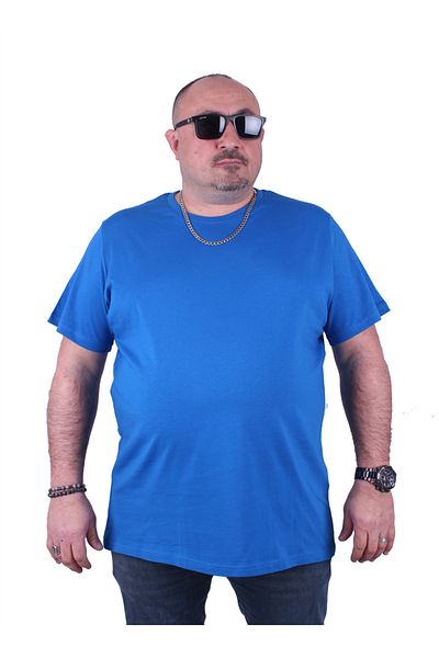 MocGrande Μπλουζάκι Basic Plus Size 11100 Saks