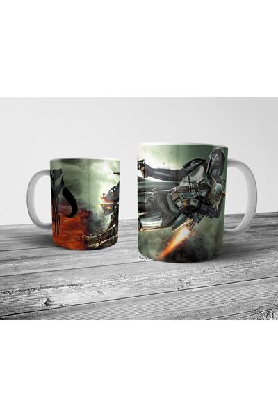 Pixxa The Mandalorian S3 Star Wars Grogu Kupa Bardak Model 2