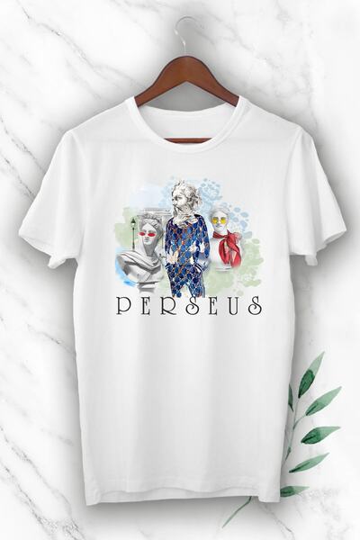 perseusshopping Унисекс бела мајица