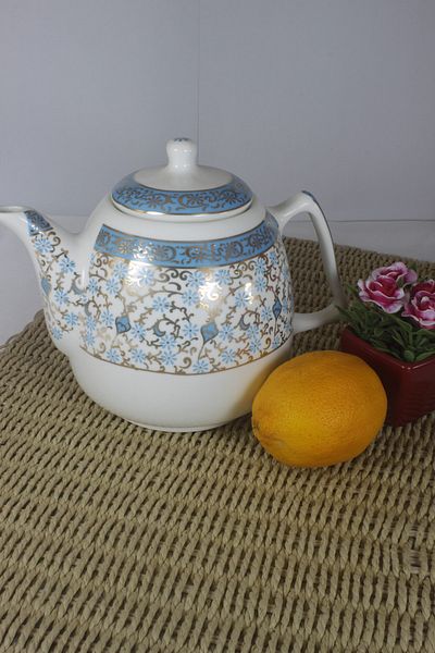 Eren Çini Seramiği Porcelain Teapot 850 Ml