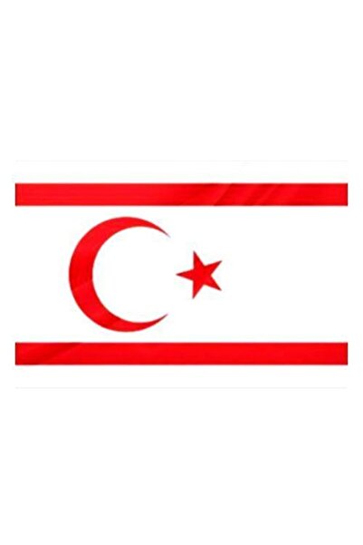 Genel Markalar Kuzey Kıbrıs Türk Cumhuriyeti Masa Bayrağı (direğiyle Birlikte)