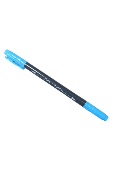 Mikro Keçe Uçlu Kalem Çift Taraflı ( Fineliner - Jumbo