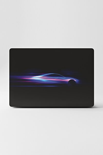 TUGİBU Laptop Sticker Notebook Kaplama Macbook Araba Siyah