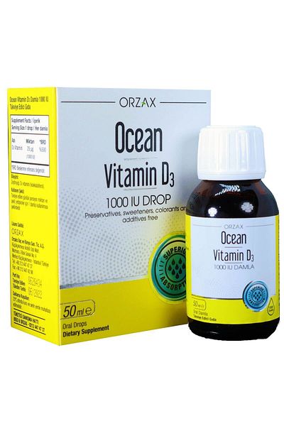 Ocean Vitamin D3 - 1000 Iu Drops 50 Ml