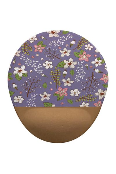 Onartem Flowers5 Mouse Pad Oval înalt
