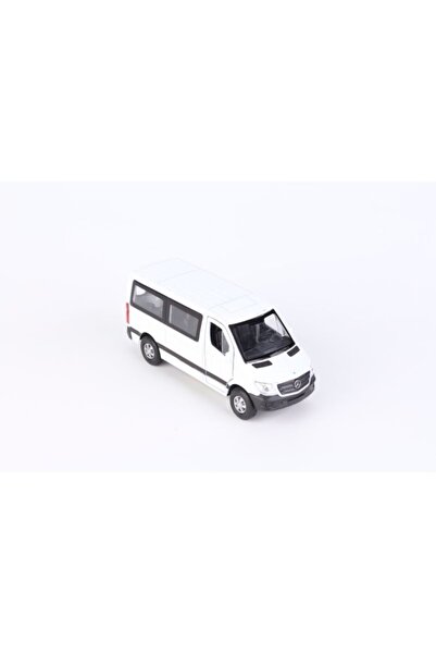 WELLY Mercedes Sprinter 1:36 Ölçek Diecastçek Bırak Model Araba Beyaz