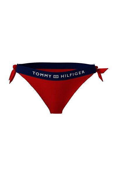 Tommy Hilfiger Bikini-Hose - Rot - Mit Slogan